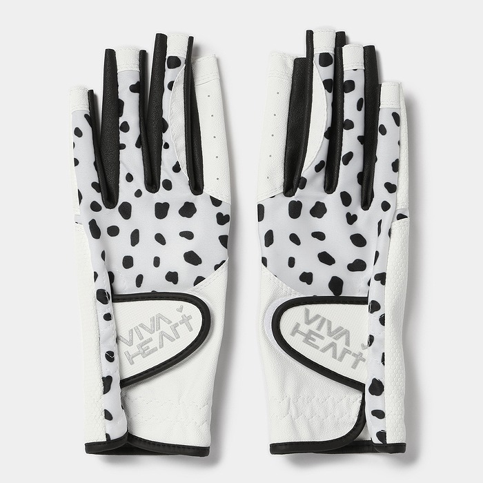 VIVA HEART（ビバハート）両手 プリントgolfグローブ