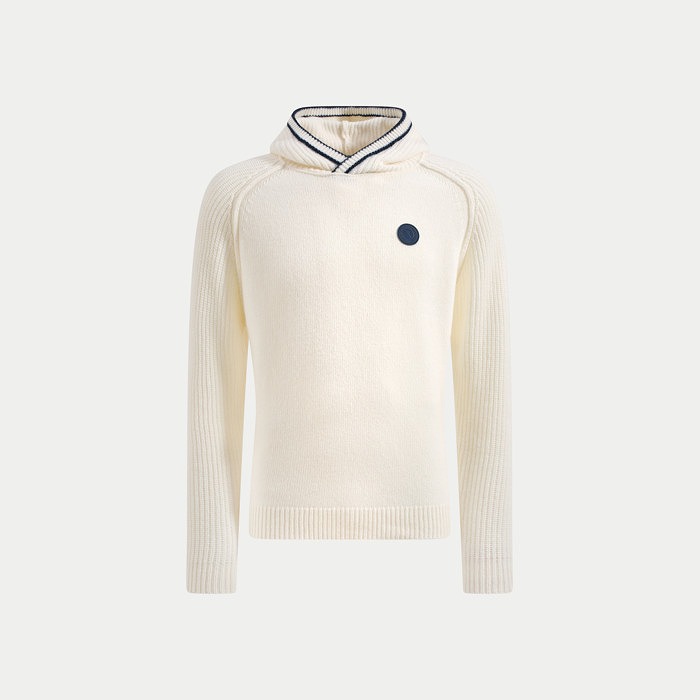 CHERVO（シェルボ）フード付きニット