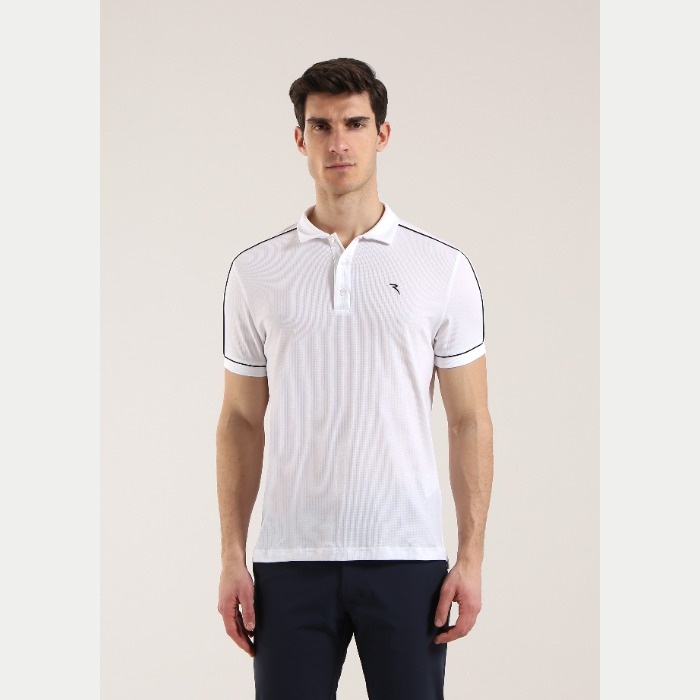 CHERVO（シェルボ） ドライタッチ半袖ポロシャツ