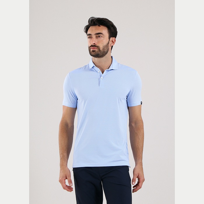 CHERVO（シェルボ）シャツパターン半袖ポロ