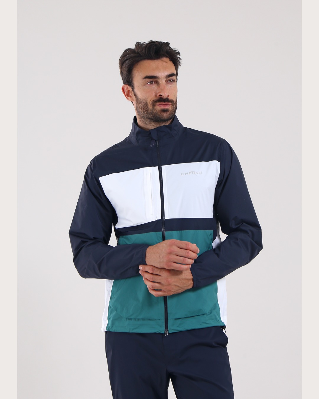 CHERVO（シェルボ）アクアブロック４ウェイストレッチ防水ブルゾン