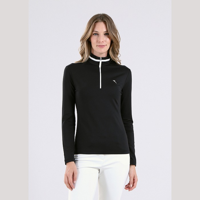 CHERVO（シェルボ）裏起毛ジップアップシャツ