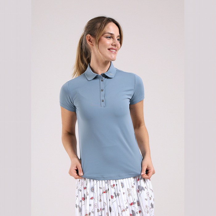 CHERVO（シェルボ）ストレッチジャージ半袖ポロシャツ