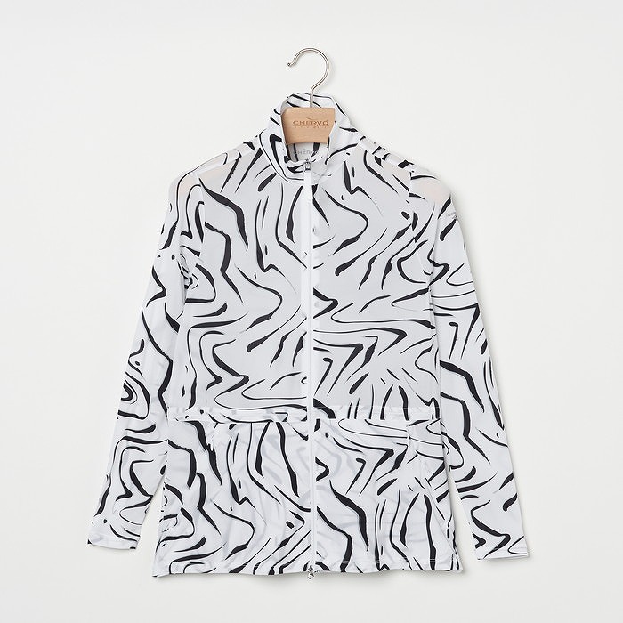 CHERVO（シェルボ）プリント薄手ブルゾン