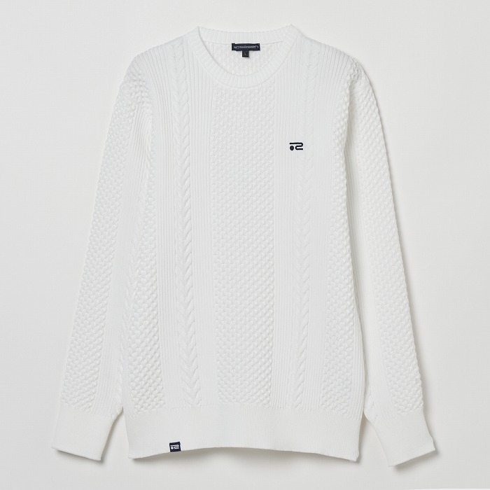 Rosasen（ロサーセン）軽量 ケーブル編みニット