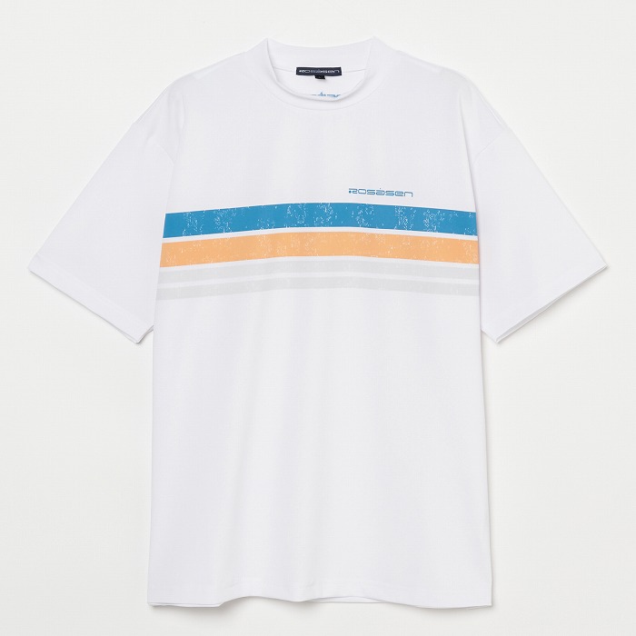 Rosasen（ロサーセン）冷感プリントモックネックSMU