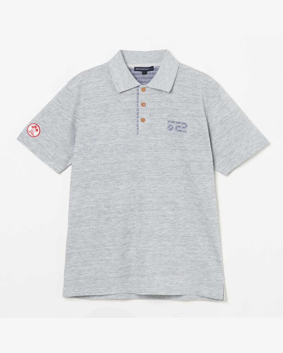 Rosasen（ロサーセン）デニム鹿の子半袖シャツ