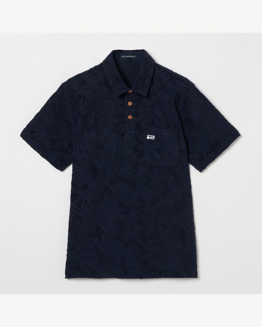 Rosasen（ロサーセン）パイルジャガード半袖シャツ