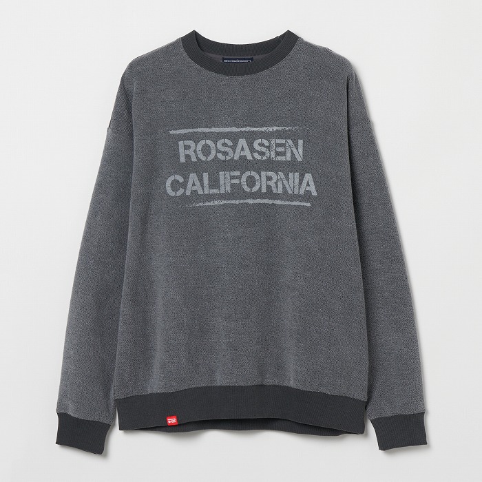 Rosasen（ロサーセン）ウラケ 裏使い ウォッシュドプルオーバー