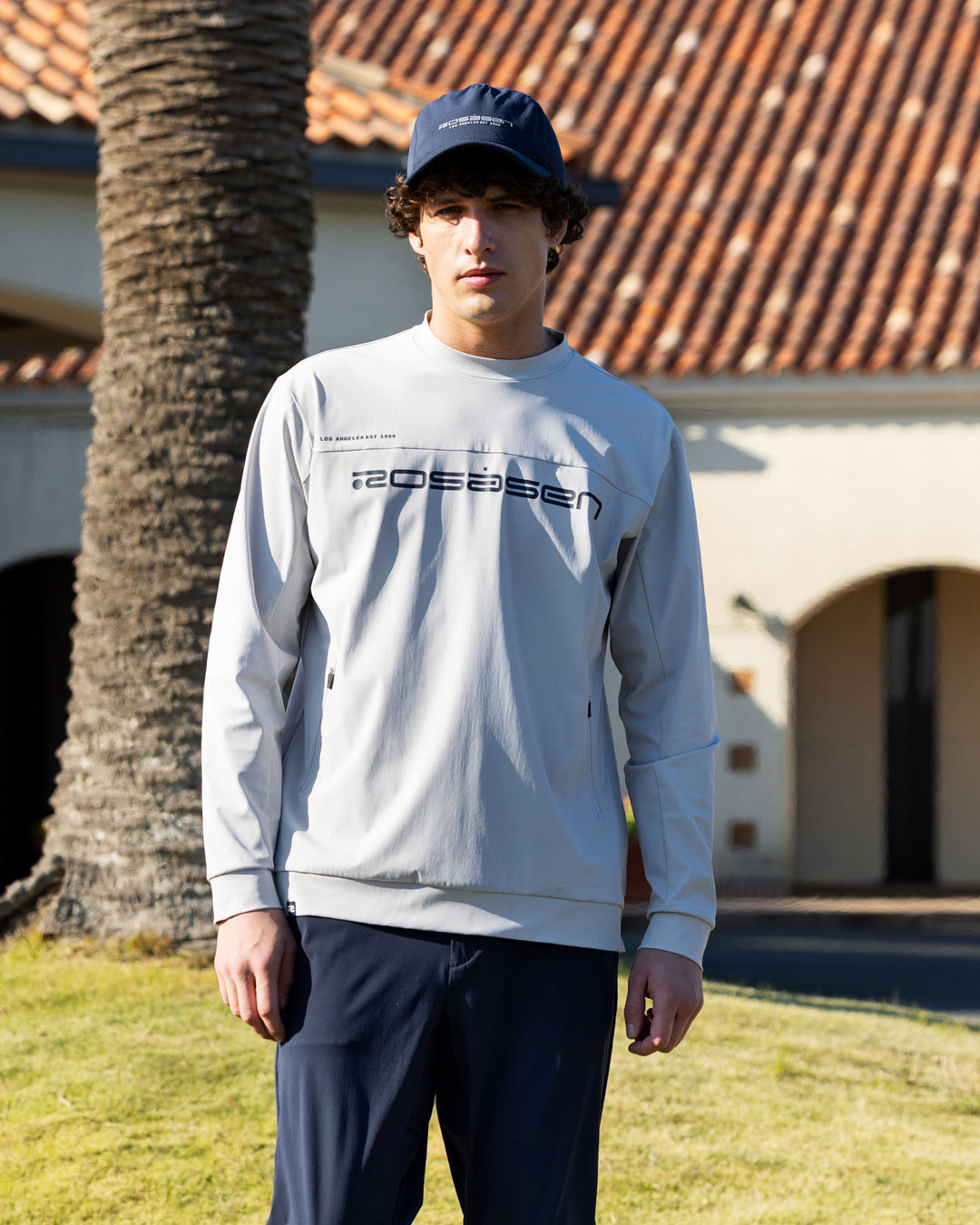 Rosasen（ロサーセン）超撥水長袖クルーネックプルオーバー