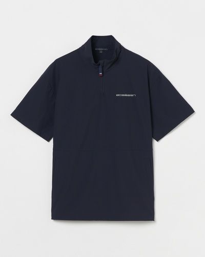 Rosasen （ロサーセン） ハーフZIP半袖アノラック
