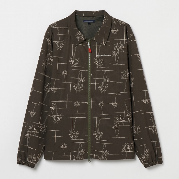 Rosasen（ロサーセン）パームツリー柄 撥水コーチジャケット