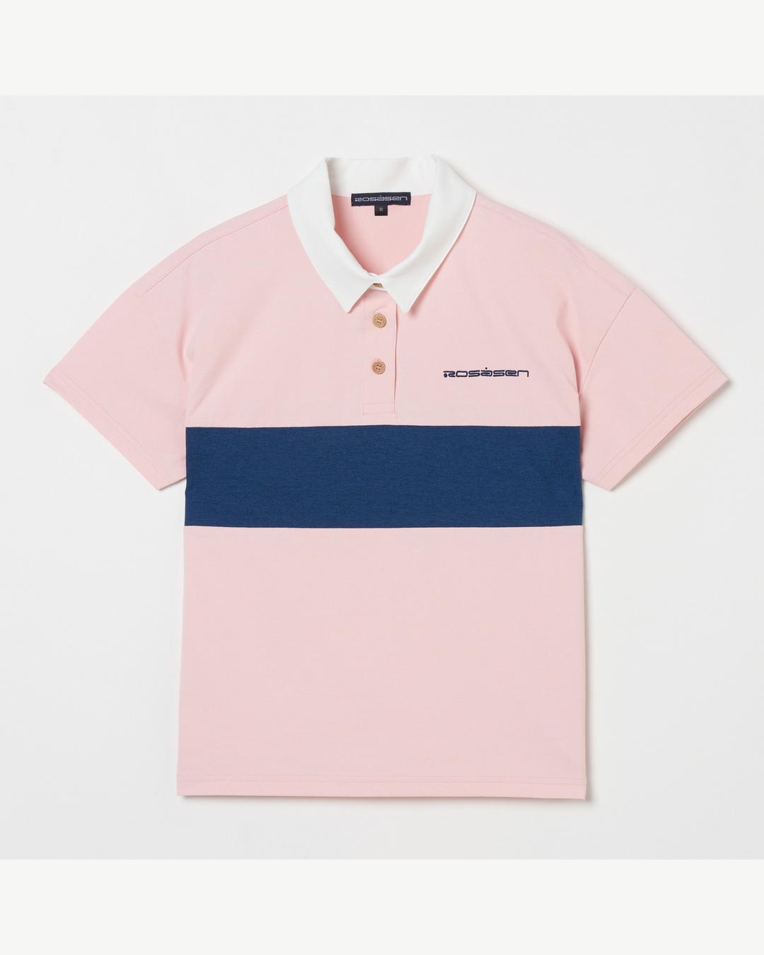 Rosasen（ロサーセン）ソロナ切替半袖ポロシャツ