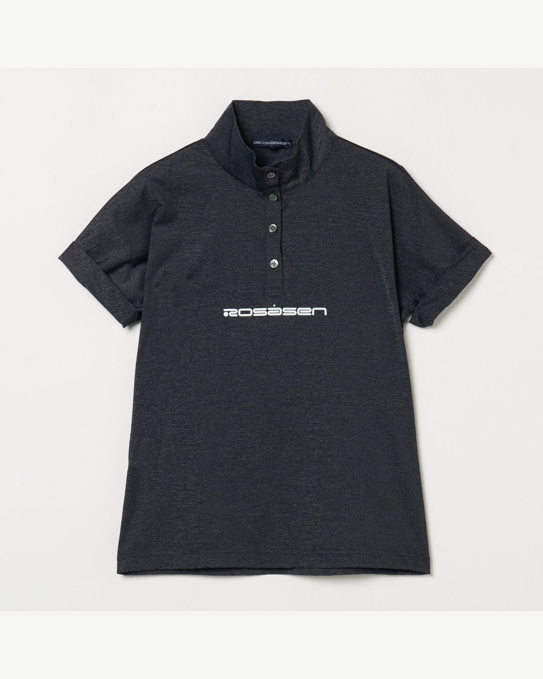 Rosasen（ロサーセン）冷感ナイロン ハーフジップ フレンチシャツ