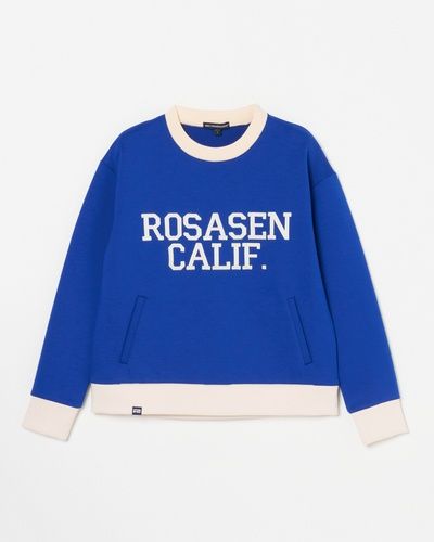 Rosasen （ロサーセン） 裏起毛ネック付きプルオーバー