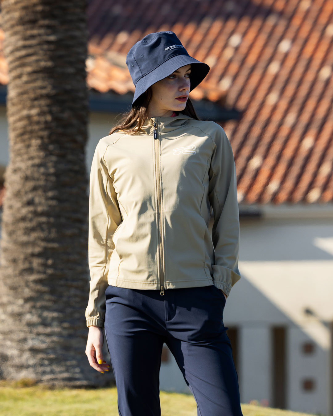 Rosasen（ロサーセン）超撥水フード収納型フルジップパーカー