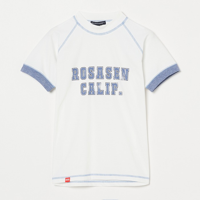 Rosasen（ロサーセン）ソロナ天竺半袖モックネック