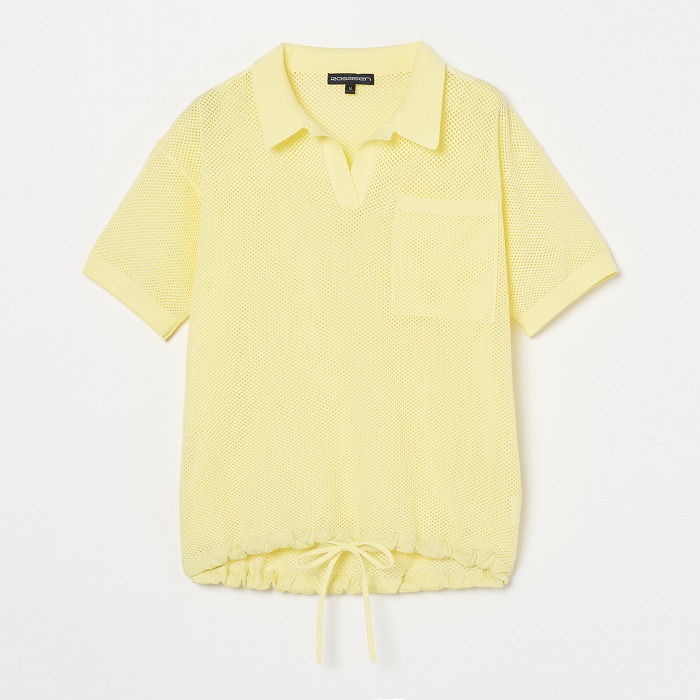 【レジーナ コラボ商品】Rosasen（ロサーセン）メッシュ半袖ポロ