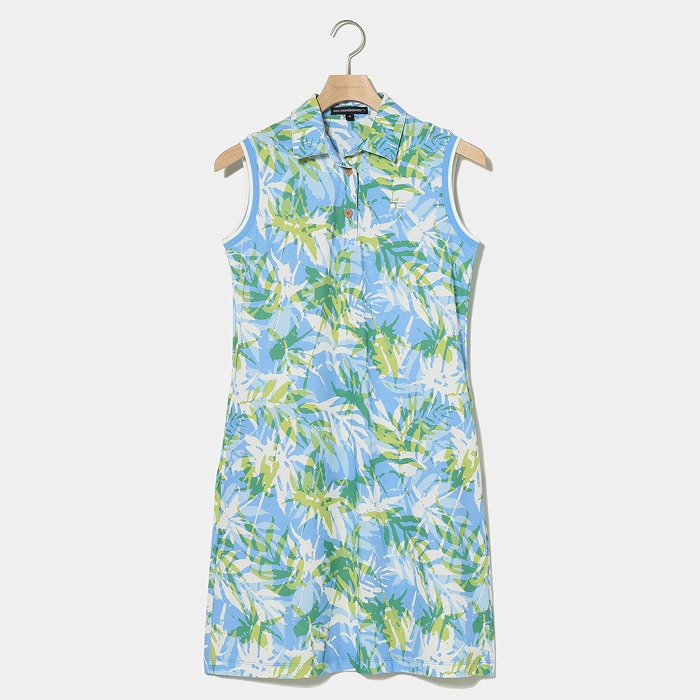 Rosasen（ロサーセン）エコハイゲージ裏カノコPTノースリーブワンピース