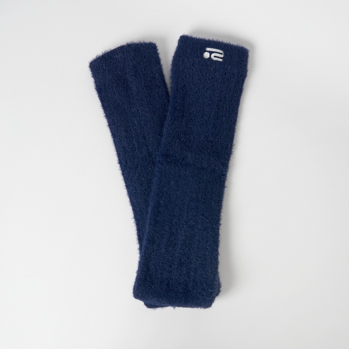 Rosasen（ロサーセン）フェザーヤーン 裏フリース ケーブルレッグウォーマー