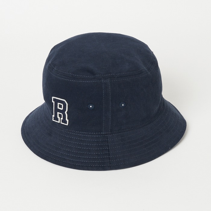 Rosasen（ロサーセン）ロゴ 起毛コットン ウォッシュドバケットハット