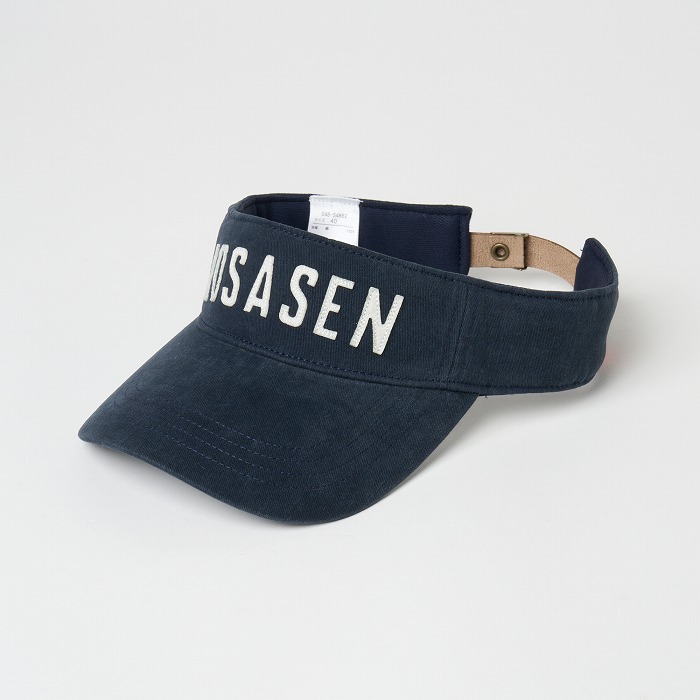 Rosasen（ロサーセン）メンズ ロゴ 起毛コットン ウォッシュドバイザー