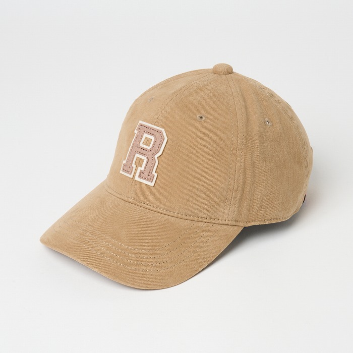 Rosasen（ロサーセン）レディース ロゴ 起毛コットン ウォッシュドキャップ