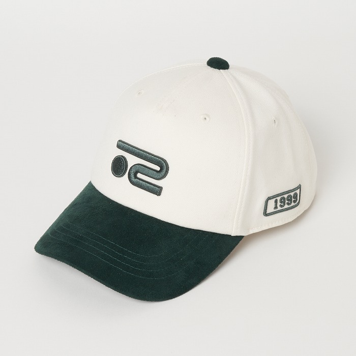 Rosasen（ロサーセン）レディース 起毛ツイル フェイクスエード切替 キャップ