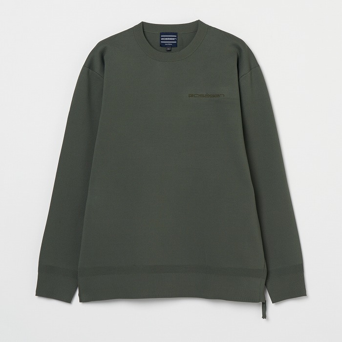 Rosasen（ロサーセン）A-Line ミラノリブ サイドファスナーニット