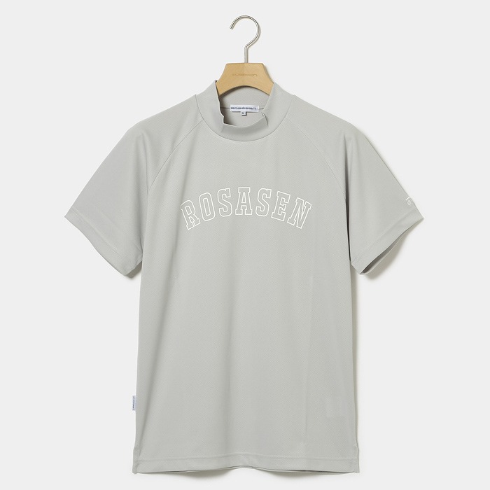 Rosasen（ロサーセン）A-Line モックネック半袖シャツ