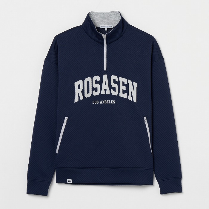 Rosasen（ロサーセン）A-Line 膨れジャカード プルオーバー