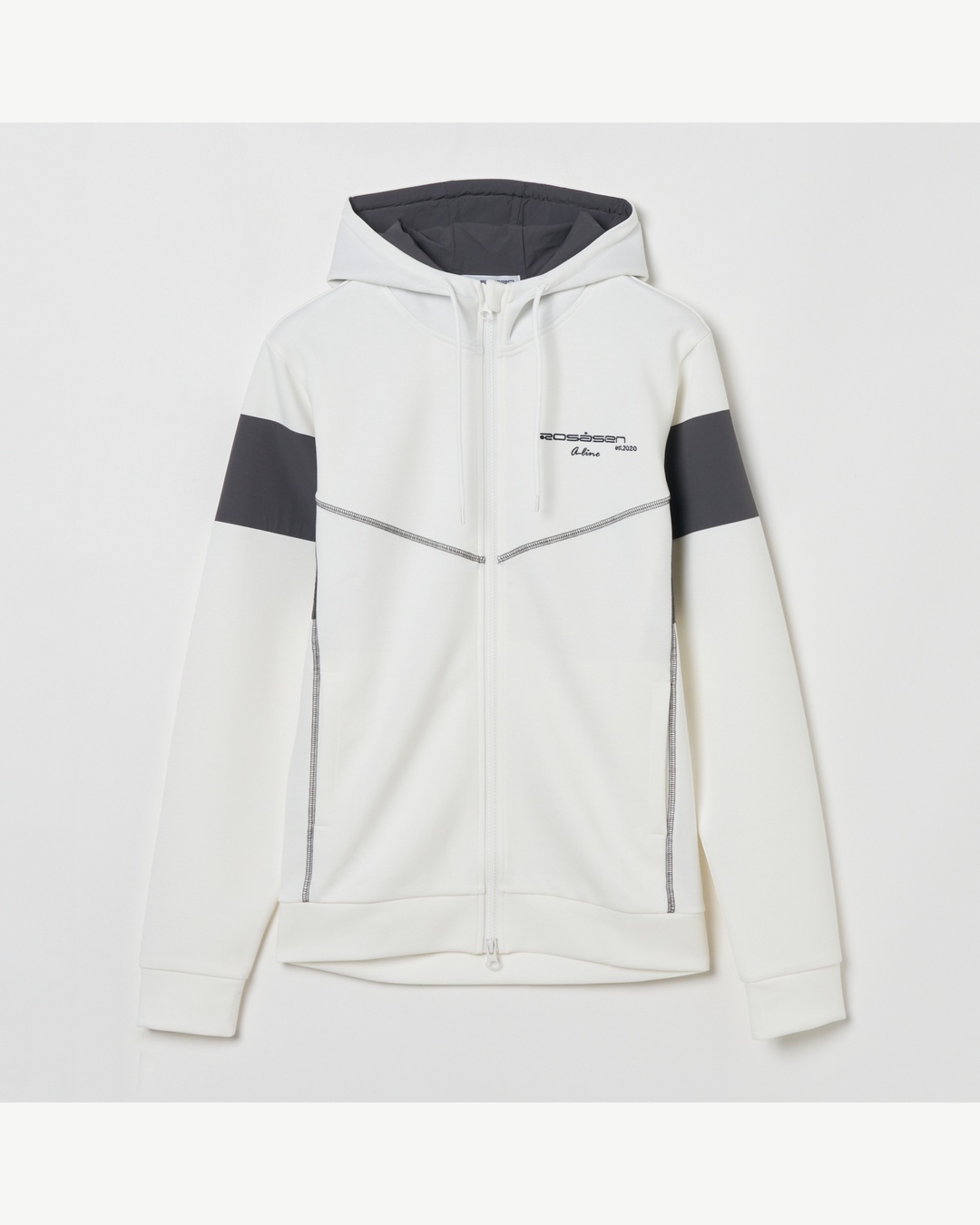 Rosasen（ロサーセン）A-Line ダンボールニット フルジップフーディ