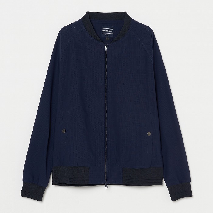 Rosasen（ロサーセン）A-Line ドットメッシュブルゾン