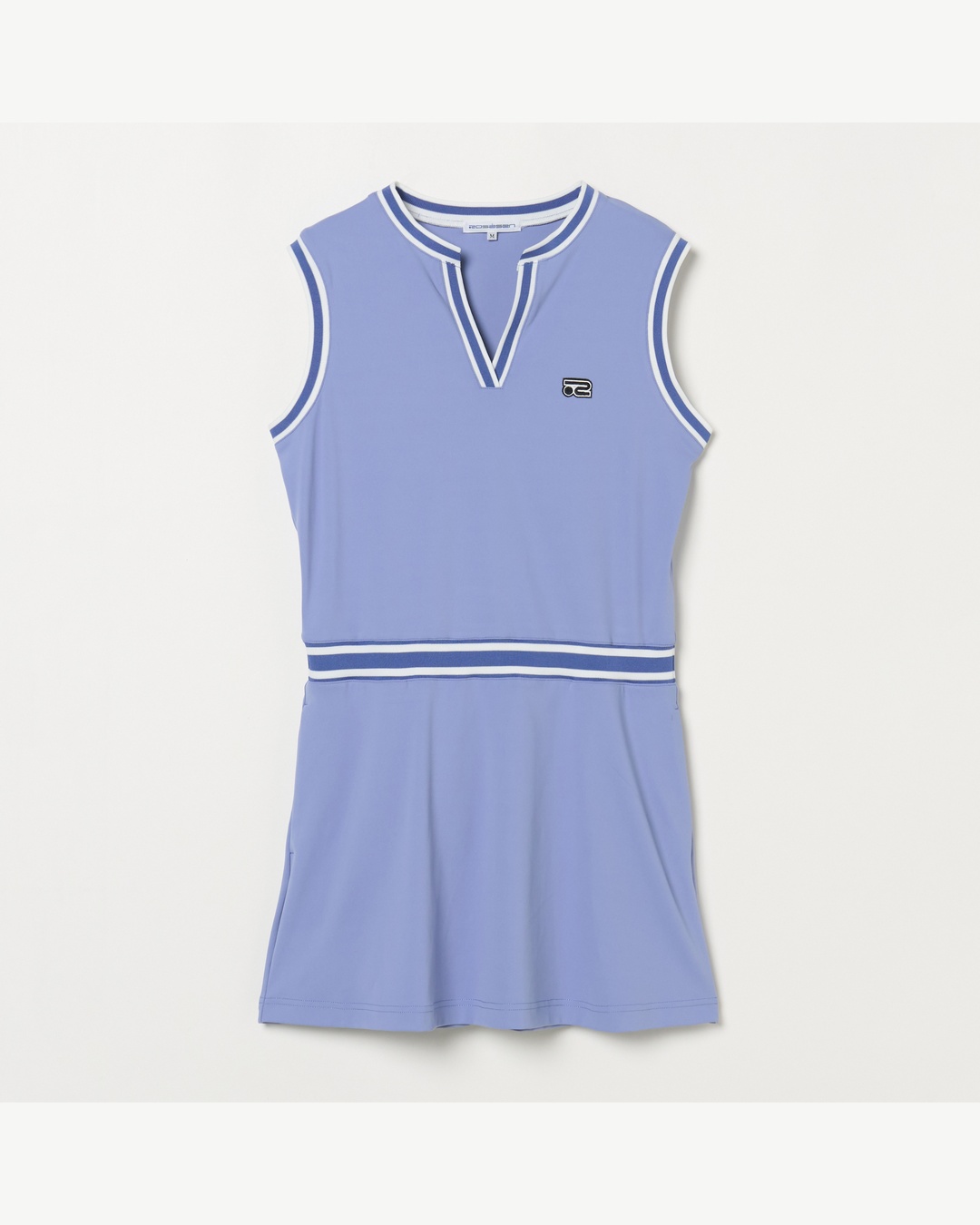 Rosasen（ロサーセン）A-Line ナイロントリコットノースリーブワンピース