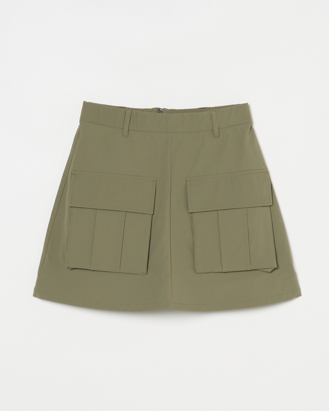 Rosasen（ロサーセン）A-Line ナイロンストレッチ ドロストスカート