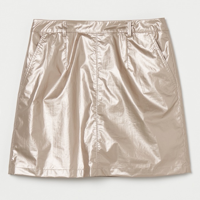 Rosasen（ロサーセン）A-Line メタリックスカート