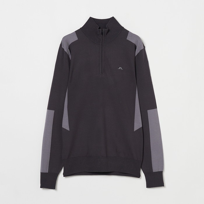 J.LINDEBERG（ジェイリンドバーグ）ショルダーブリッジハーフジップモックネックセーター