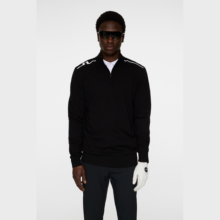 J.LINDEBERG（ジェイリンドバーグ）クォータージップセーター