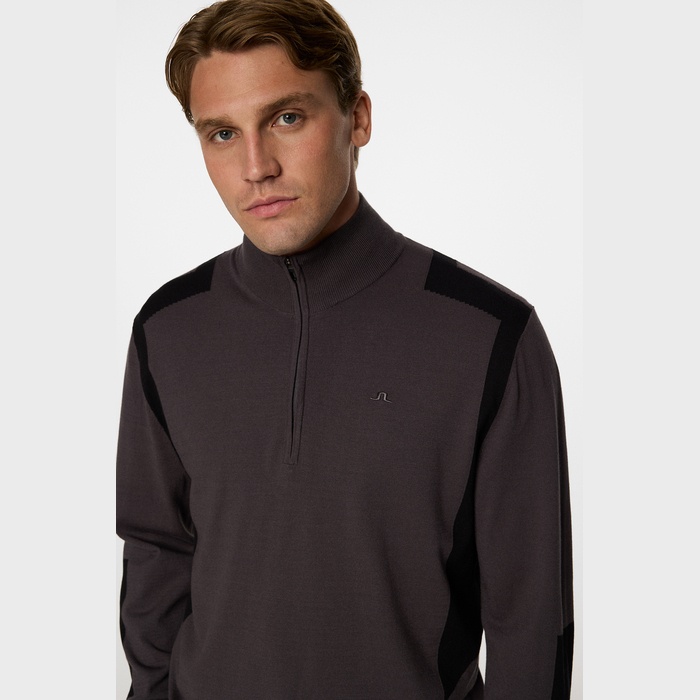 J.LINDEBERG（ジェイリンドバーグ）ショルダーブリッジモックネックセーター