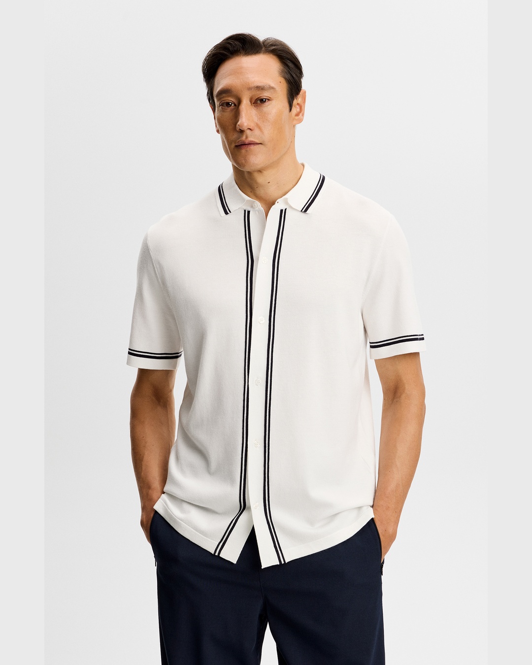 J.LINDEBERG（ジェイリンドバーグ）半袖ポロセーター