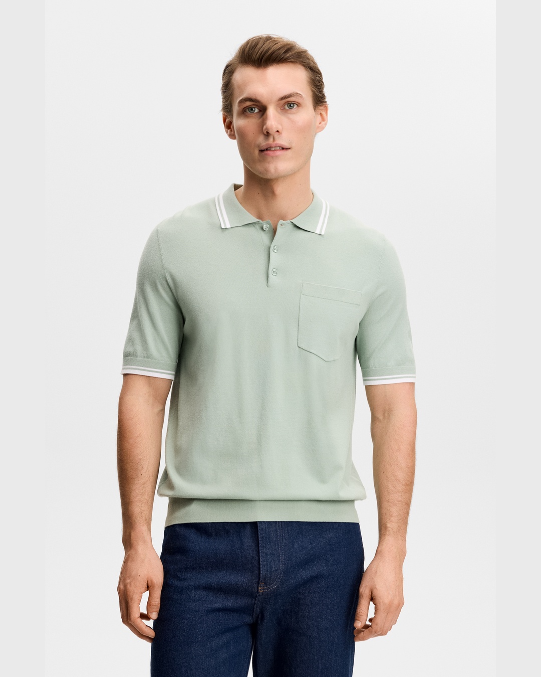J.LINDEBERG（ジェイリンドバーグ）Ramon Knit SS Polo