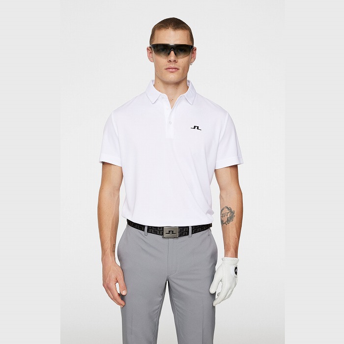 J.LINDEBERG（ジェイリンドバーグ）ピケジャージ半袖ポロ