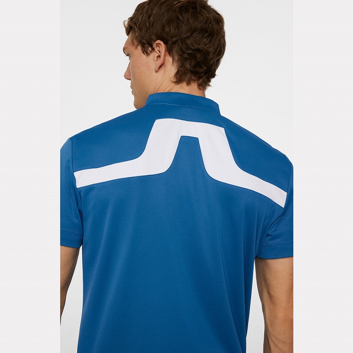 【ビクトル・ホブラン着用】J.LINDEBERG（ジェイリンドバーグ）バックブリッジベースボールカラーシャツ