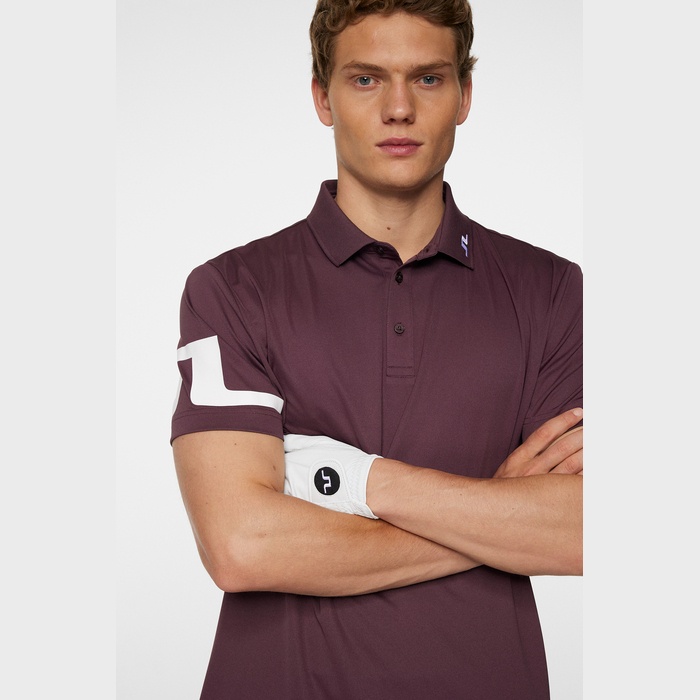 J.LINDEBERG（ジェイリンドバーグ）袖JLロゴポロ