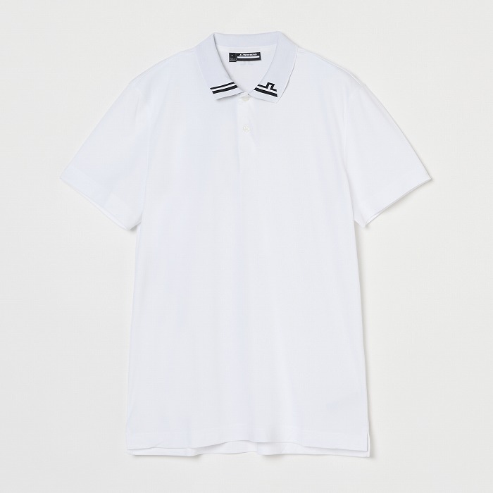 J.LINDEBERG（ジェイリンドバーグ）襟JLロゴ半袖ポロ
