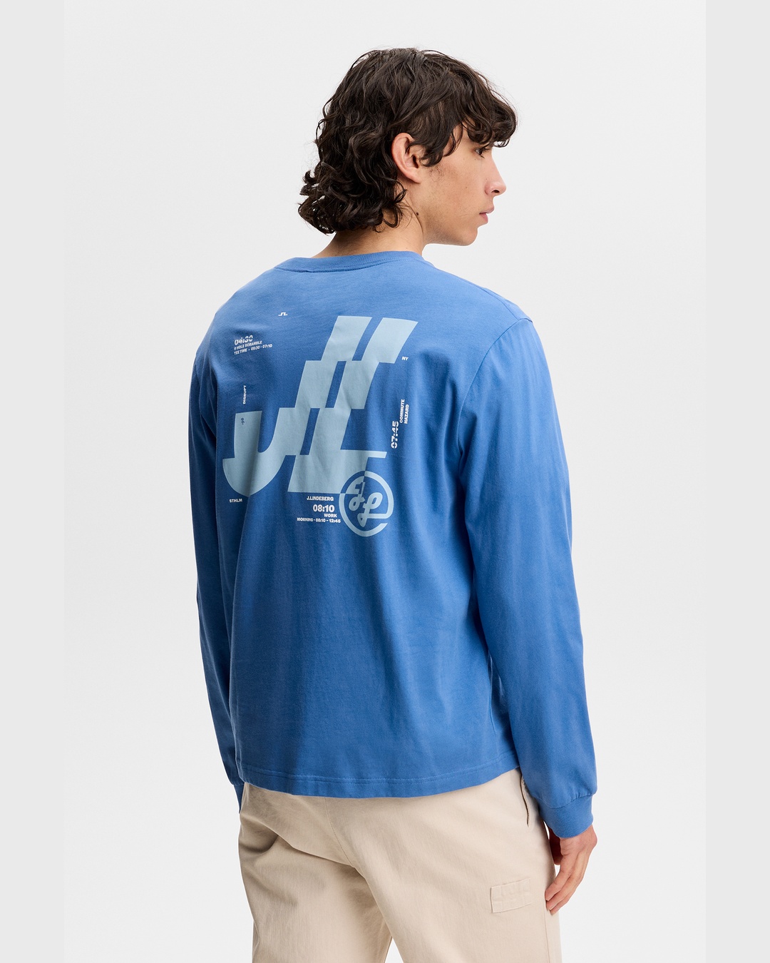J.LINDEBERG（ジェイリンドバーグ）Parcie Longsleeve Tee