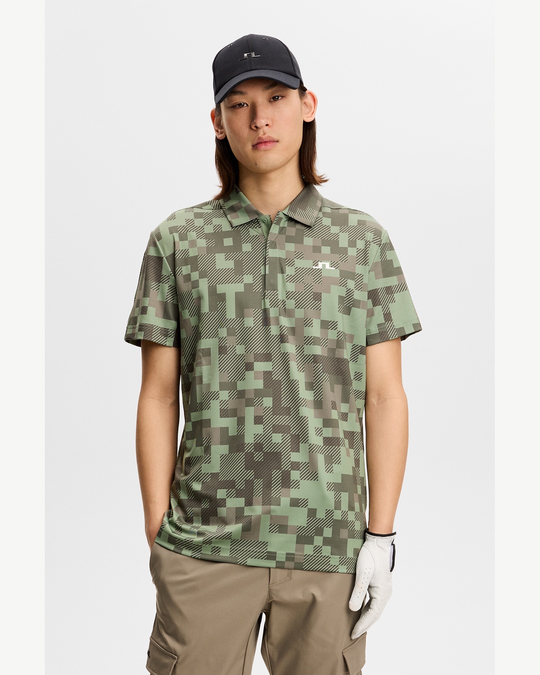 J.LINDEBERG（ジェイリンドバーグ）Dario Tour Print Polo