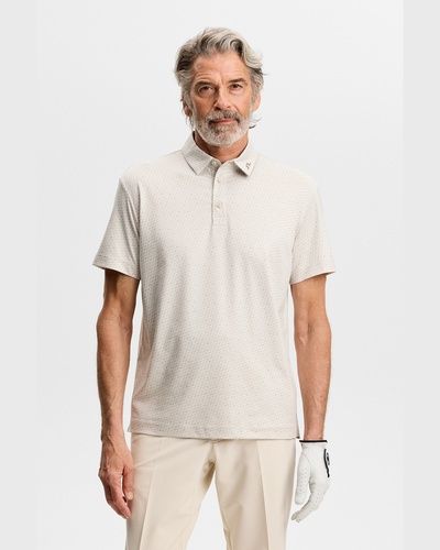 J.LINDEBERG（ジェイリンドバーグ） Tod Print Polo