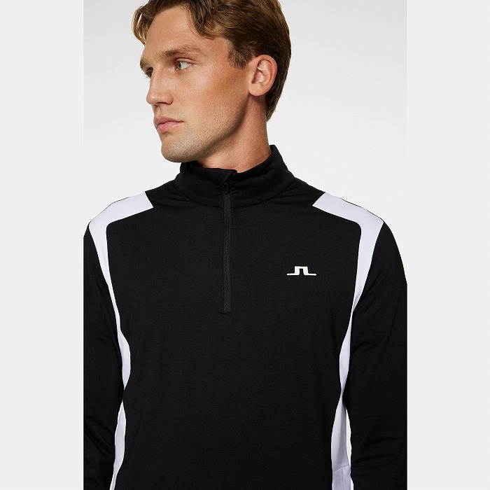 J.LINDEBERG（ジェイリンドバーグ）ショルダーブリッジハーフジップミッドレイヤー