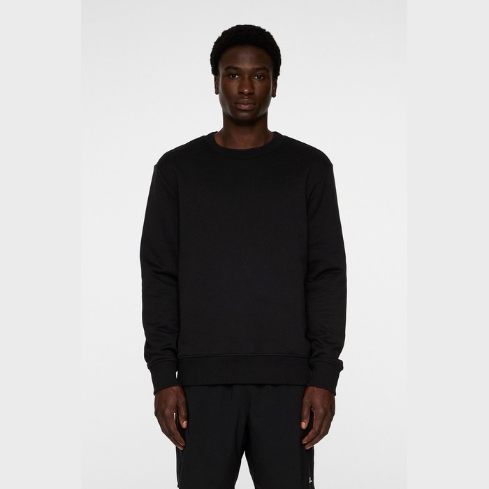 J.LINDEBERG（ジェイリンドバーグ）裏起毛クルーネックトレーナー